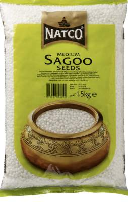 Natco Sago Seeds Medium (Sabu Dana) 1.5kg