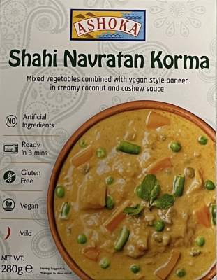 Ashoka Shahi Navrattan Korma Ready Meal 280g