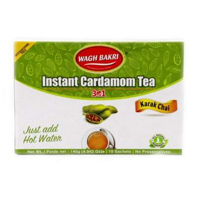 Wagh Bakri Cardamom Tea Sachets 140g