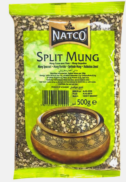 Natco Moong Dall Chilka (Mung Split) 500g