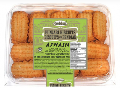 Golden Premium Punjabi Biscuits - Ajwain Flavour 680g