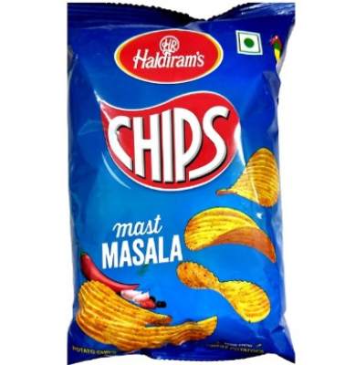 Haldiram's Mast Masala Crisps 55g (Pack of 10)
