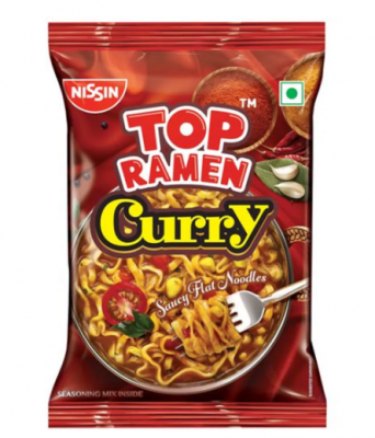Nissin Top Ramen Curry Noodles 70g (PACK OF 10)