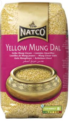 Natco Mung Dall Washed (Yellow) 1kg