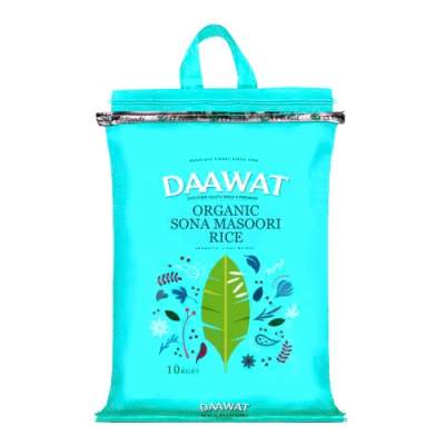Daawat Premium Organic Sona Masoori Rice 10kg