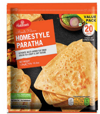 Haldiram's Homestyle Paratha Family Pack 1.2kg