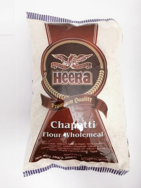 Heera Premium Wholemeal Chapatti Flour 1.5kg