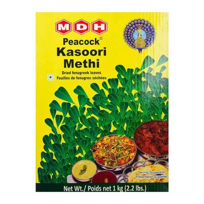 MDH Kasoori Methi 1kg (VALUE PACK)