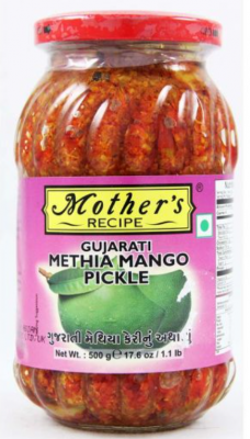 Mother's Premium Gujarati Mango Methia Pickle 500g