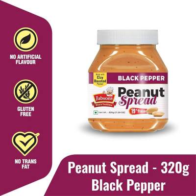Jabson's Peanut Spread - Black Pepper 320g *LIMITED TIME OFFER*