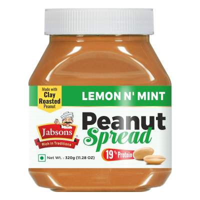 Jabsons Premium Lemon N Mint Peanut Spread 320g