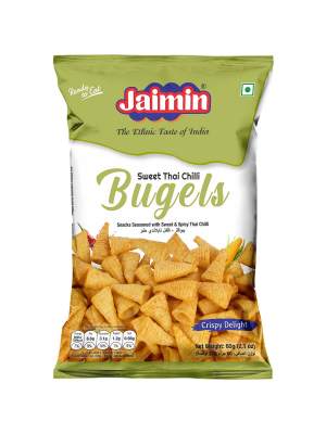 Jaimin Premium Fryums - Sweet Thai Chilli Bugels 60g