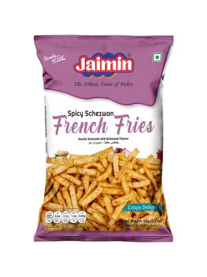 Jaimin Premium Spicy Schezwan French Fries 60g