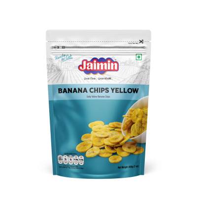 Jaimin Premium Banana Chips Yellow 200g