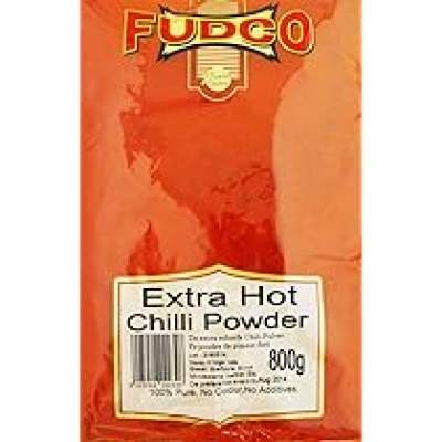 Fudco Premium Chilli Powder - Extra Hot 800g
